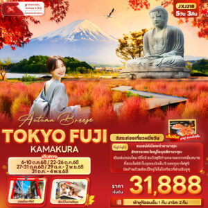 Autumn Breeze TOKYO FUJI KAMAKURA 5วัน 3คืน